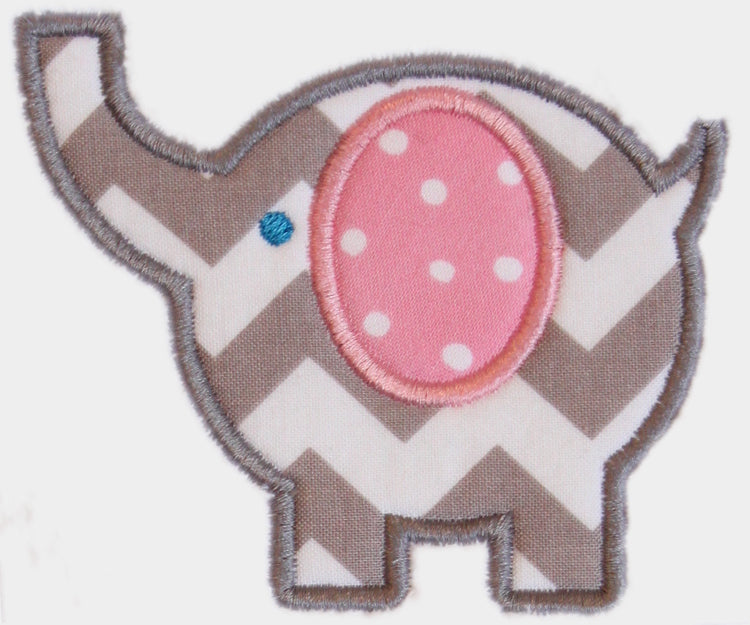 Personalized Elephant Hooded Towel for Girls