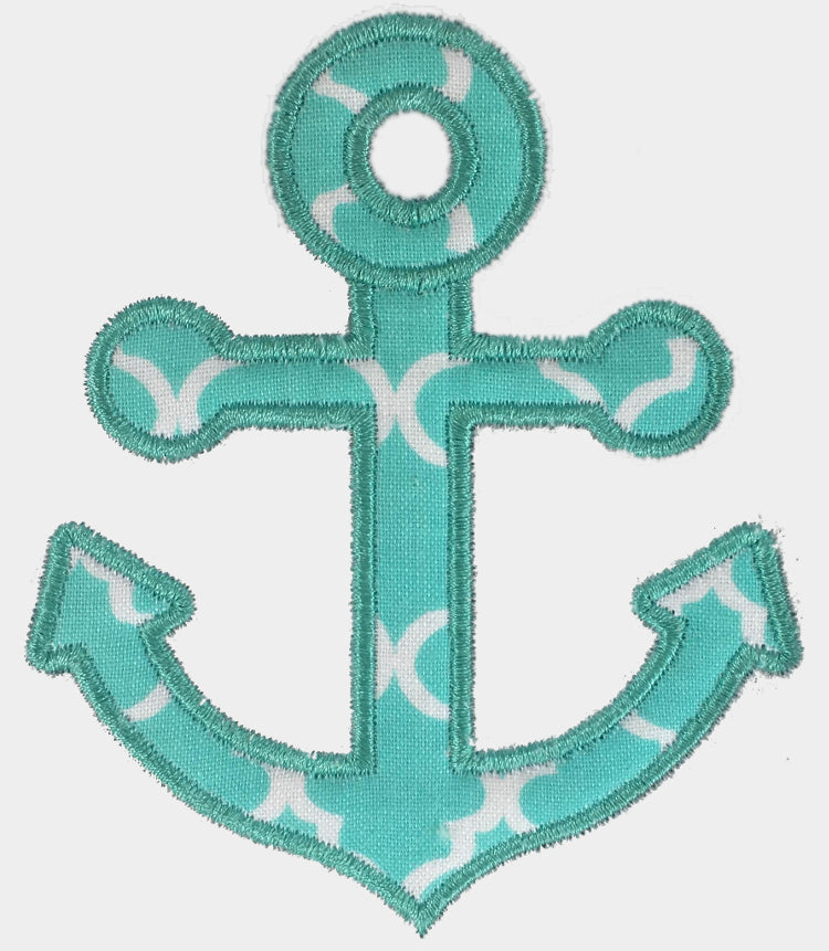 Personalized Anchor Hooded Towel for Girls