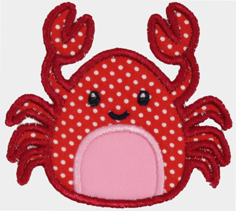 Personalized Crab Hooded Towel for Girls