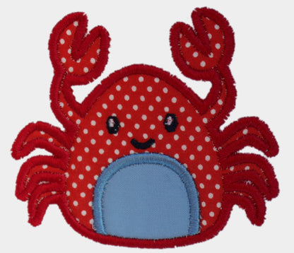 Personalized Crab Hooded Towel for Boys