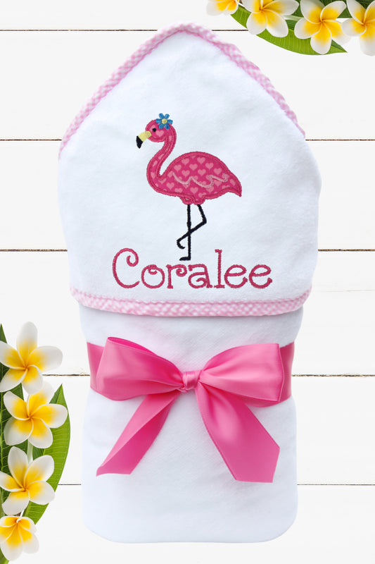 personalized hooded baby towel